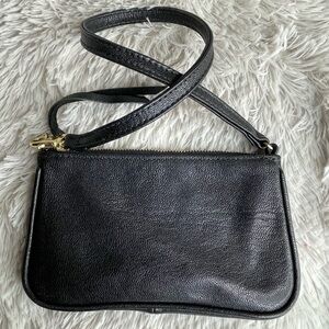 Meredith Banzhoff Wristlet 7 inches by 4.5 inches Black